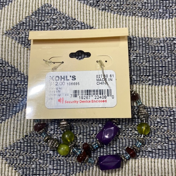 Mudd hoop stone earrings (Las) - Picture 2 of 3